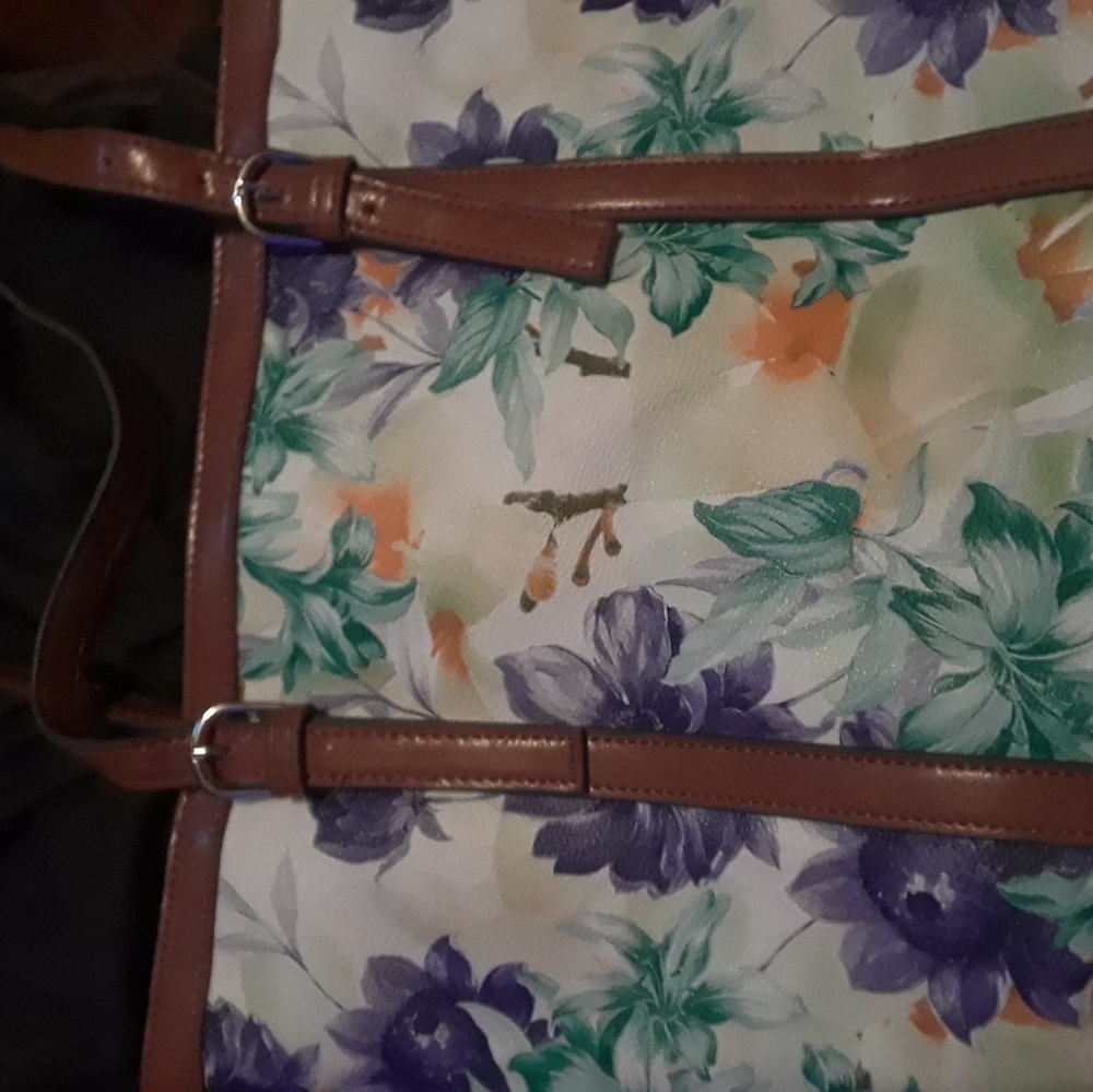 pretty flower tote
